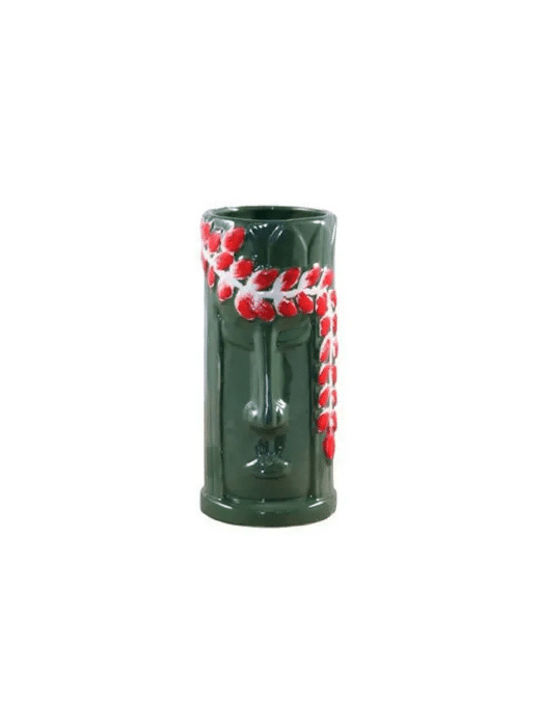 Horecabar Glass Cocktail/Drinking made of Ceramic in Green Color 600ml