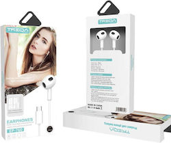 Treqa EP-760 In-ear Handsfree Ακουστικά με Βύσμα USB-C Treqa EP-760 In-ear Handsfree Ακουστικά με Βύσμα USB-C