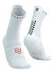 Compressport Pro Racing V4.0 Run High Socks - White/Black