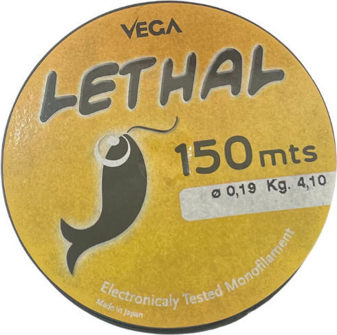 Vega Πετονιά Ψαρέματος Διάφανη 150m / 0.16mm