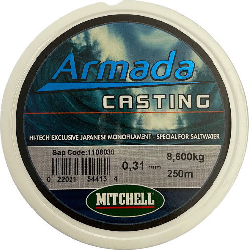 Mitchell Πετονιά Ψαρέματος Γαλάζια 250m / 0.26mm
