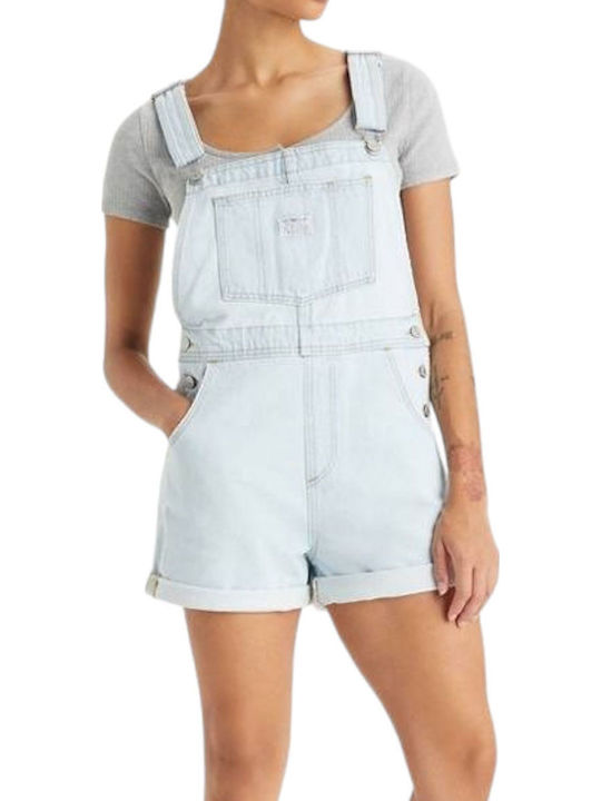 Σαλοπέτα Levi's Vintage Shortall Light Indigo -...