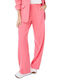 Women's Fabric Trousers Red