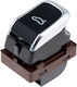 NTY Car Trunk Switch for Audi A4 / A5 / Q5 Black EWS-AU-026