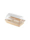 Stalgast Brotkorb mit Deckel Kunststoff Transparent 53x32.5x9cm