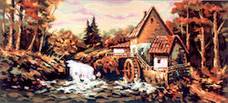 Placă de broderie în pânză 60x120 - Gobelinl (11.390)