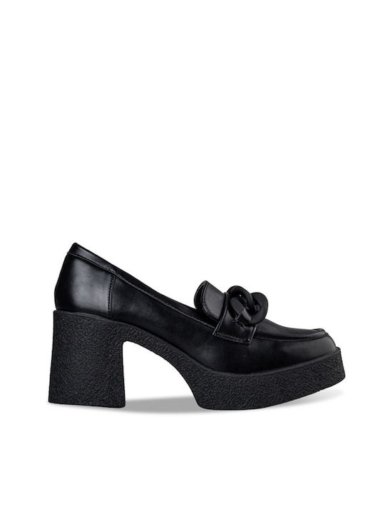 Loafers - Moccasins Envie Black Eco