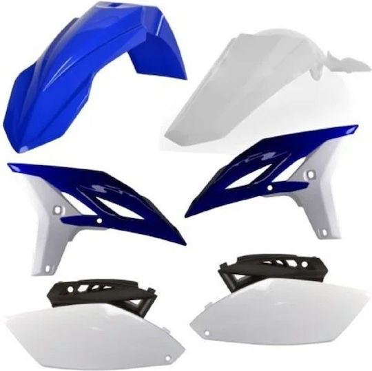 Σετ Πλαστικά Μοτοσυκλέτας για Yamaha YZ 250 Λευκό