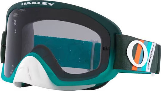 Oakley Oo 7117 711717 O Frame 2.0 Pro Mtb Tld Hunter grüne Streifen dunkelgrau