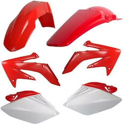 Motorcycle Plastic Set for Honda CRF 250 Red 1pcs