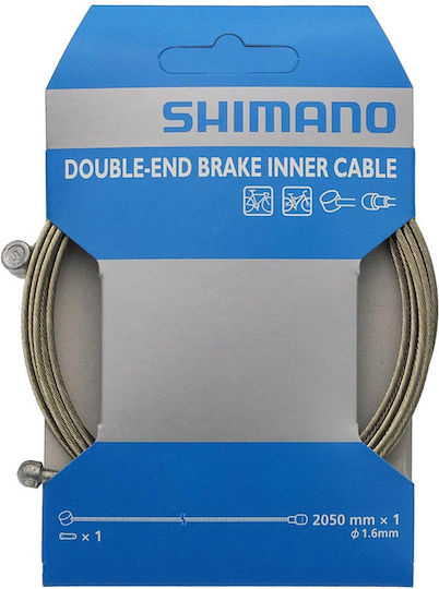 Shimano Συρματόσχοινο Φρένων Ποδηλάτου 2.05m Γκρι Y80098411