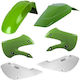 Set de Piese din Plastic pentru Motocicletă Verde 1buc