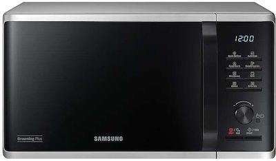 Samsung MG23K3515AK Microwave Oven with Grill 23lt Inox / Silver
