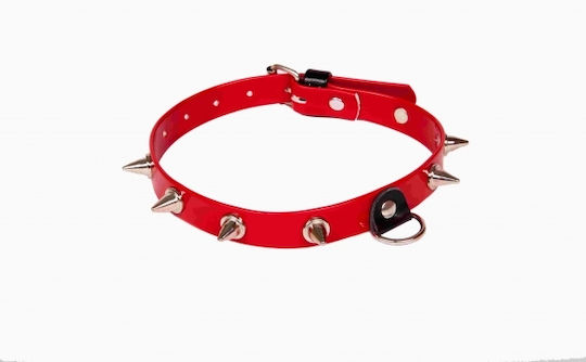 Whips Collections Κολάρο σε Κόκκινο Χρώμα
