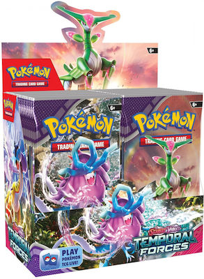 Pokemon Tcg Scharlachrot & Violett Temporale Kräfte 36 Booster Display Box Versiegelt (pok856396-36)