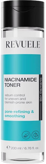 Revuele Niacinamide Υγρό Καθαρισμού Προσώπου για Ακνεϊκές Επιδερμίδες 200ml