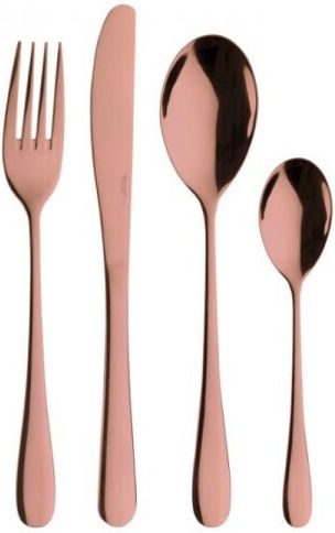 Pintinox Set de Tacâmuri Inoxidabil Rose Gold 24buc