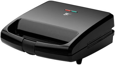 Lafe BOP-006B Sandwich Maker with Removable Plates for for 2 Sandwiches Sandwiches 800W Black