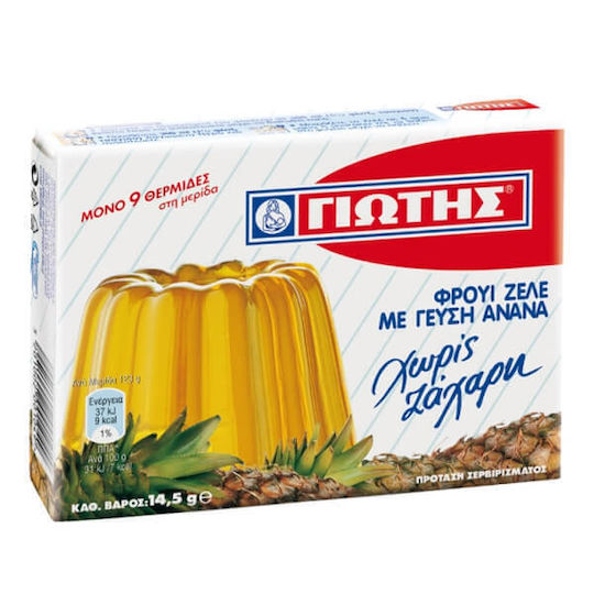 Giotis Backmischung für Zele Frucht ohne Zuckerzusatz mit Ananas Geschmack 14,5g