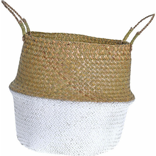 Kaemingk Декоративна кошница Плетеница с дръжки 34x28бр