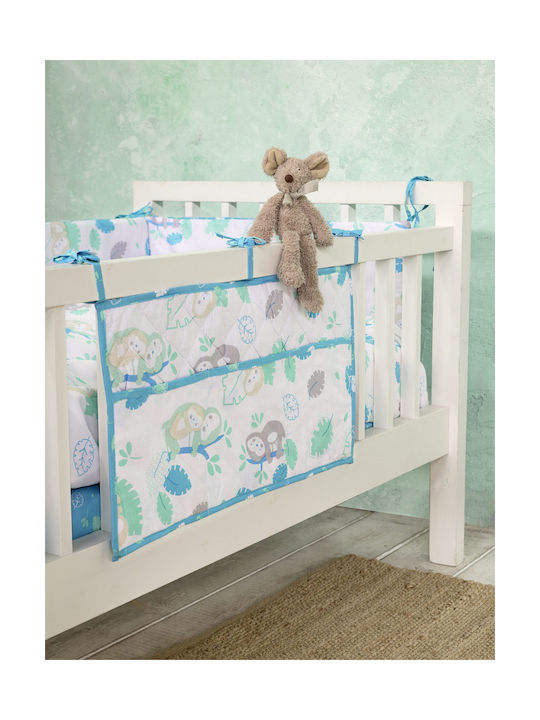 Nima Bebe Bebe Baby Organizer Case 60x30 - Cuddly Blue, Green