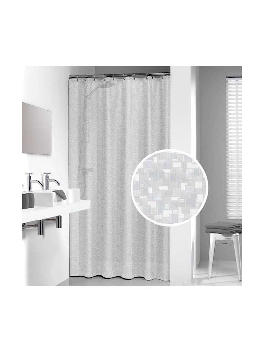 Sealskin Perle Shower Curtain 180x200cm Transparent