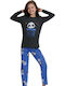 Elit Star Детска пижама Лятна Charcoal blue