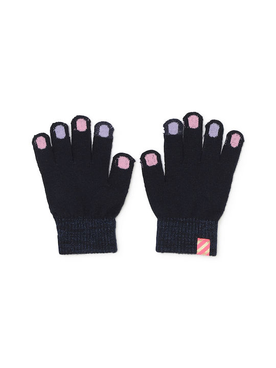 Billieblush Kids Gloves Navy Blue 1pcs