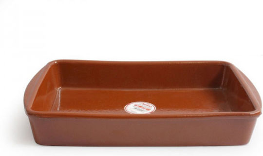 Soler Hispania Rectangular Vas de Gătit Rezistent la Căldură Ceramică 35x23x6.7cm 1buc