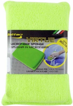 Bottari Lavetă Microfibră de curățenie / Uscare pentru Tapițerie - piele Auto Verde 20x12cm