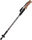 Telescopic Trekking Pole - Baton – 050014_b - Black