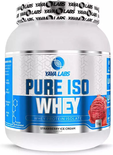 Pure Iso Whey Protein Whey with Flavor Strawberry Ice Cream 1kg