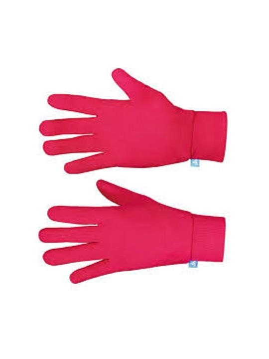 Odlo Παιδικά Γάντια Ροζ