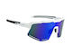 Author Cycling Glasses with White Frame & Multicolour Lenses