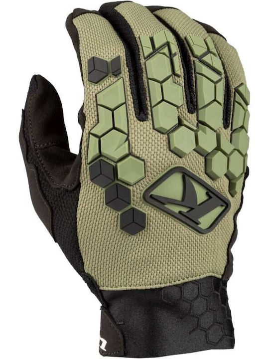 Klim Dakar Summer Men's Motorcycle Gloves Green