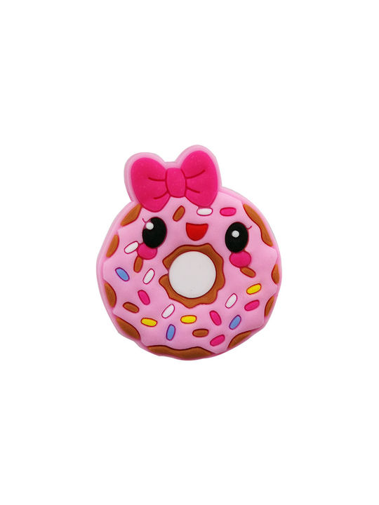 Shoe Charms 421001515 Pink Donut Jibbitz For Crocs