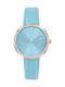 GO Mademoiselle Women's Watch with Blue Leather Strap