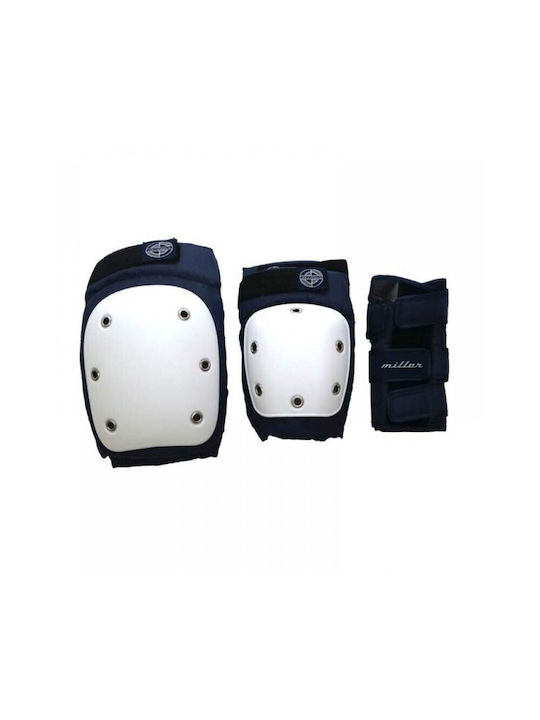 Miller Protective Gear Set for Rollers White