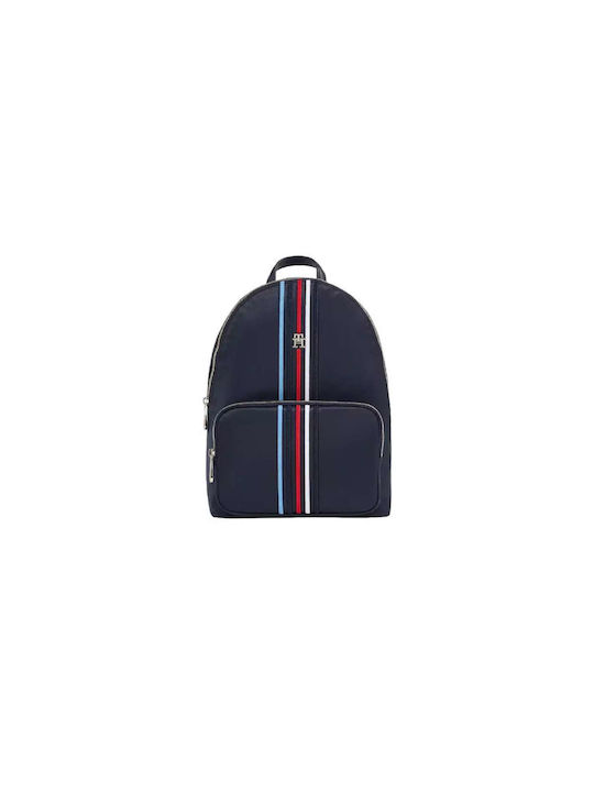 Tommy Hilfiger Women's Fabric Backpack Navy Blue
