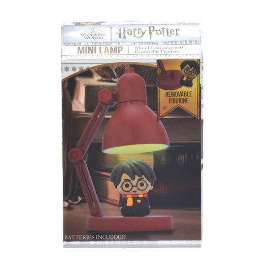 Harry Potter Παιδικό Διακοσμητικό Φωτιστικό Κόκκινο 6.5εκ.