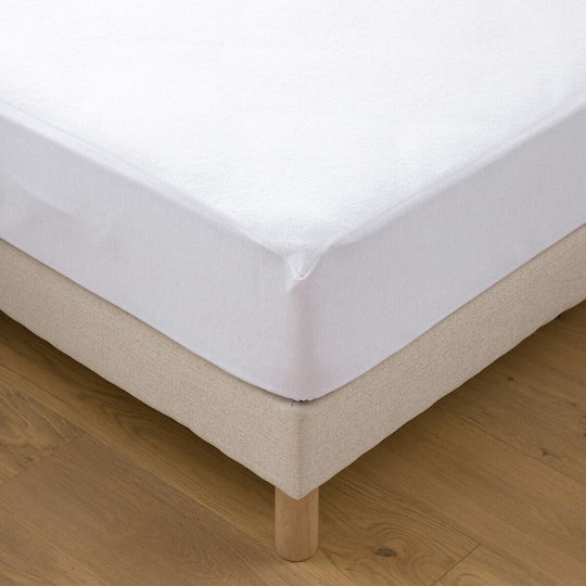 La Redoute Interieurs Protector Saltea Single Impermeabil cu Elastic Alb 90x200buc