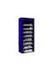 Fabric Shoe Organizer Blue 60x30x142cm