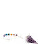 Pandantiv Orgone Pendulum Power Chakra Colier cu Personalizare Violet