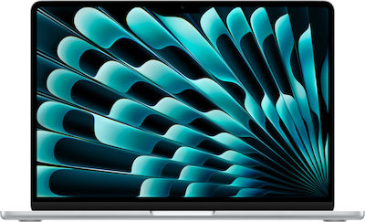 Apple MacBook Air 13" (2024) 13.6" Retina Display (M3-8-core/8GB/256GB SSD) Silver (International English Keyboard)