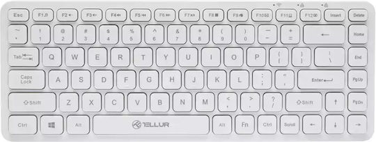 Tellur TLL491241 Wireless Keyboard Only for Tablet English US White