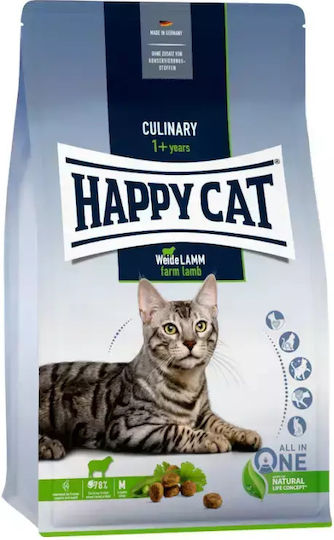 Happy Cat Culinary Hrană Uscată pentru Pisici Adulte cu Miel 4kg