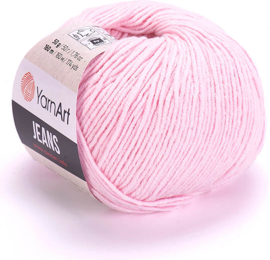 YarnArt Jeans Bruttogewicht Rosa 160m 50g Strickgarn