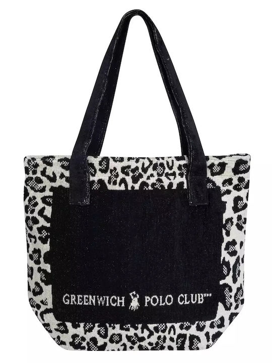 Greenwich Polo Club Fabric Beach Bag Animal Print