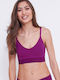 Ever Infused Women's Bra without Padding Purple