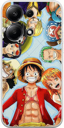 One Piece Back Cover Σιλικόνης Πολύχρωμο (Redmi Note 13 4G)